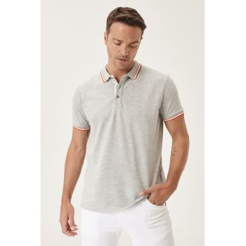 Tricou polo slim fit