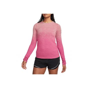 Bluza alergare dama  Dri-FIT Advance Run Division SS 2023 - Roz