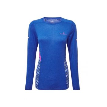 Bluza alergare dama  Tech Afterhours FW 2023 Albastru