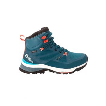 Bocanci trekking dama  Force Striker Texapore Mid Albastru