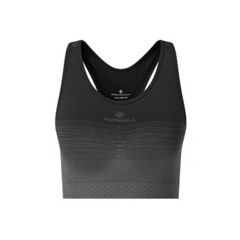 Bustiera alergare dama  Seamless Negru