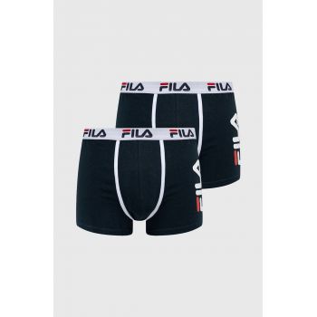 Fila boxeri 2-pack barbati, culoarea albastru marin
