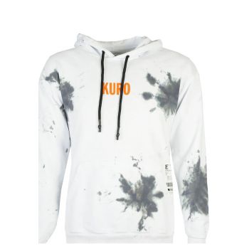 Hanorac cu imprimeu Shibori -