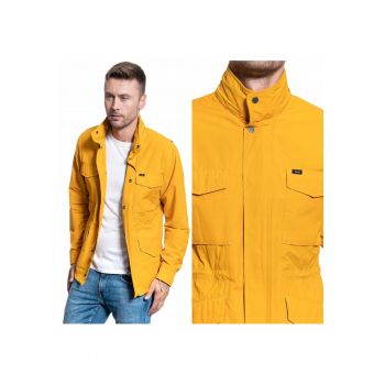 Jacheta De Tranzitie -  Field Jacket - S INTL - Galben - Croi Normal - Inchidere Fermoar - Compozitie Material 50% Bumbac - 50% Poliester - Numar De Buzunare 5