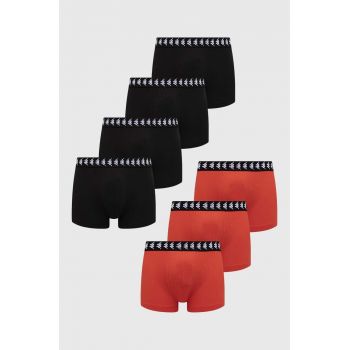 Kappa boxeri 7-pack barbati, culoarea rosu