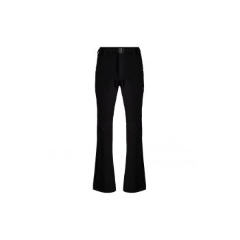 Pantaloni trekking barbati -  Poliester/Elastan - Negru