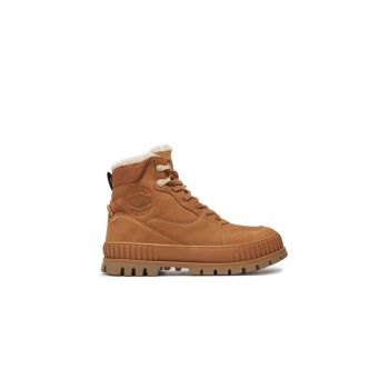 Pantofi sport dama -  53031 - Piele naturala - Maro