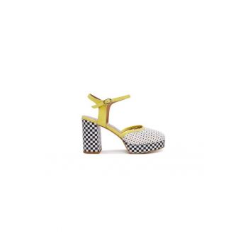 Sandale dama  305140418 - Piele naturala - Alb