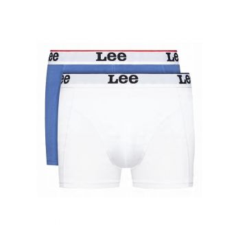Set Boxeri Barbati -  2-Pack Trunk - S INTL - Multicolor - 95% Bumbac - 5% Elastan - Uni - Fara Decolteu - Basic - 2 Bucati
