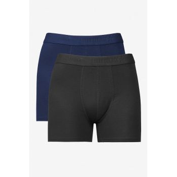 Set de boxeri cu model uni - 2 perechi