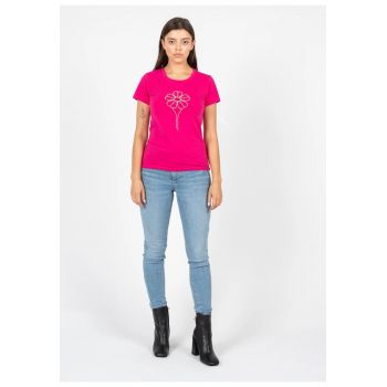 Tricou cu strasuri Rebel Queen -
