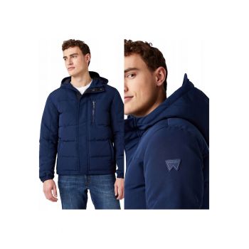 Jacheta De Iarna -  The Bodyguard - 4XL INTL - Albastru - Culoare Albastru - Material 100% Poliester - Croi Regular Fit - Numar De Buzunare 3