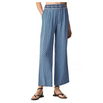 Pantaloni de dama  Maggie cu imprimeu -