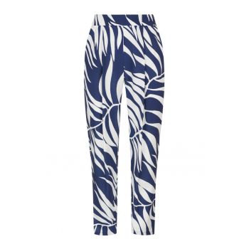 Pantaloni de vara cu imprimeu floral