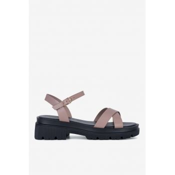 Sandale dama  5905588696841 - Sintetic - Negru