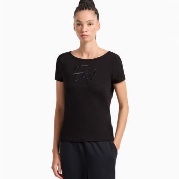 Tricou EA7 W HANDWRITTEN TEE CROSSOVER