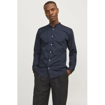 Camasa slim fit cu guler Mao