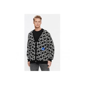 Cardigan barbati -  303334291 - Acril/Lana - Negru