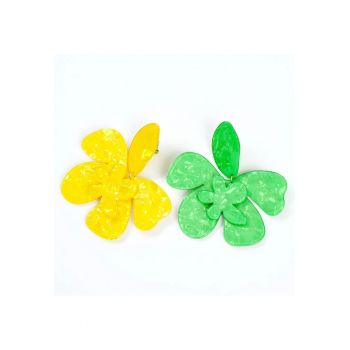 Cercei clips floare -  Paris