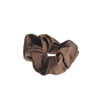 Elastic maro de par cu aspect satinat