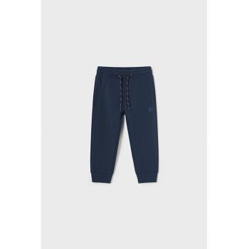 Pantaloni de trening din amestec de bumbac cu snur