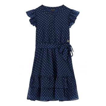 Rochie evazata cu buline