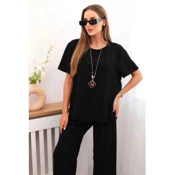Set de bluza lejera si pantaloni -