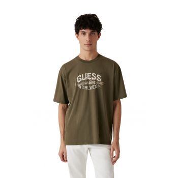 Tricou de bumbac cu aplicatie logo