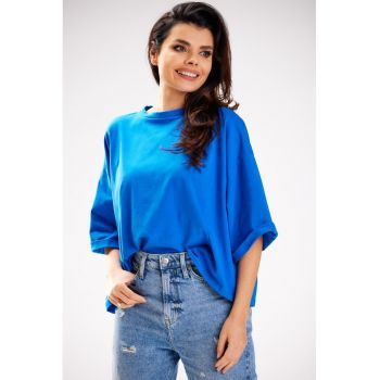 Bluza lejera cu maneci trei sferturi -