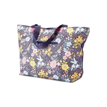 Geanta de plaja  BZ 5802 - 51x34x15cm - 26L - poliester - imprimeu 4