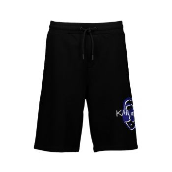 Pantaloni scurti cu imprimeu logo