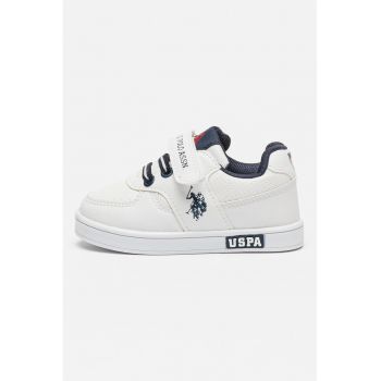 Pantofi sport din piele ecologica cu velcro Cameron