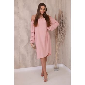 Rochie cu decolteu pe umeri -