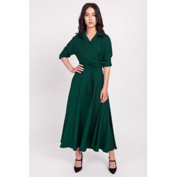 Rochie maxi cu model petrecut