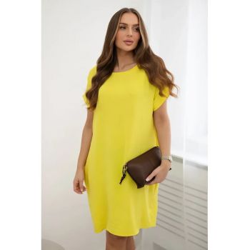 Rochie regular fit cu buzunare -