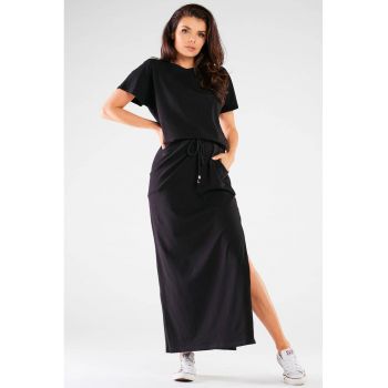 Rochie sport lunga din bumbac -