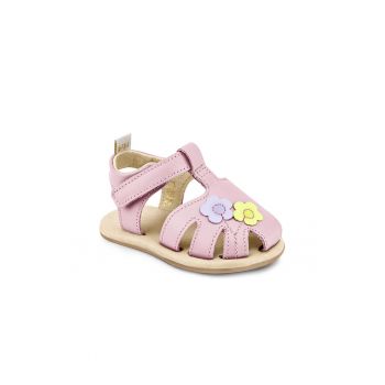 Sandale fete -  302374885 - Roz - Piele intoarsa