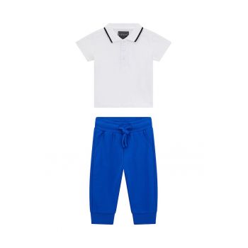 Set de tricou polo si pantaloni de trening - 2 Piese