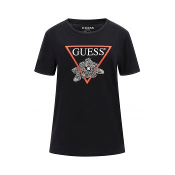 Tricou cu logo si paiete ieftin