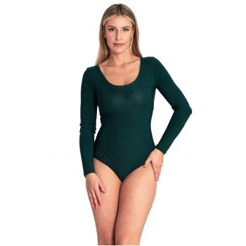 Body dama -  Poliester/Elastan - Verde
