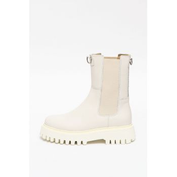 Ghete Chelsea de piele