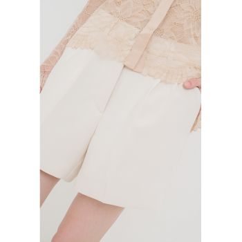 Pantaloni scurti cu buzunare oblice ieftini
