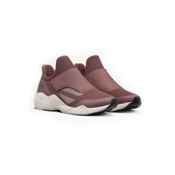 Pantofi sport slip-on din plasa si piele