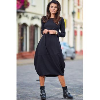 Rochie cambrata tricotata fin