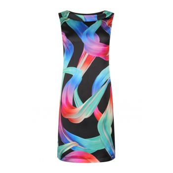 Rochie dreapta cu imprimeu abstract - XS