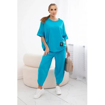Set de bluza cu maneca scurta si pantaloni -