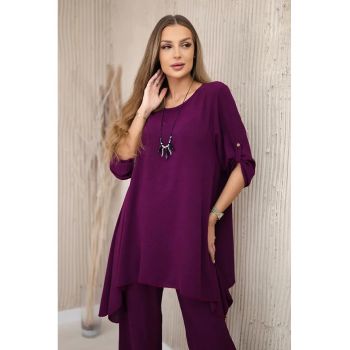 Set de bluza lejera si pantaloni -