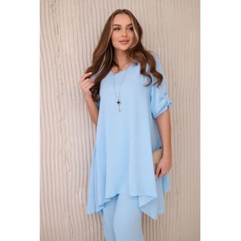 Set de bluza lejera si pantaloni - Set de bluza lejera si pantaloni -