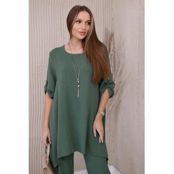 Set de bluza lejera si pantaloni -