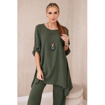 Set de bluza lejera si pantaloni -